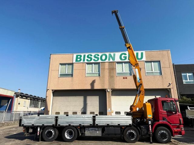 Flatbed truck SCANIA CV P 124