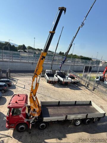 Flatbed truck SCANIA CV P 124