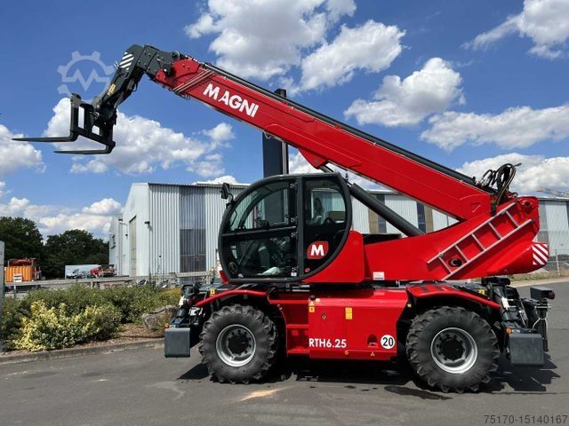 Telehandler MAGNI Magni RTH 6.25 SH Roto / Funk / 2024 / lagernd!