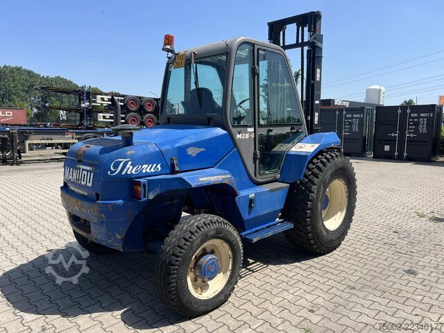 Geländestapler Manitou M26-4 rough terrain forklift YOM 06/2000 4x4, C...