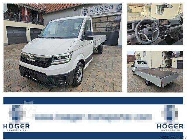 Van MAN TGE 3.180 L4 Pritsche 4,3 Meter Voll-LED AHK