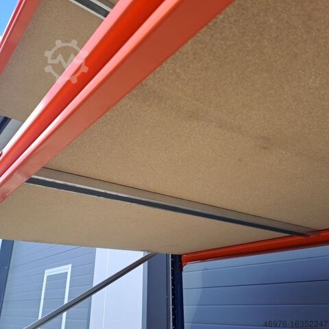 Hochregallager Kimer Etagenwagen Kommissionierwagen 3.000x400x1.350 mm Regal