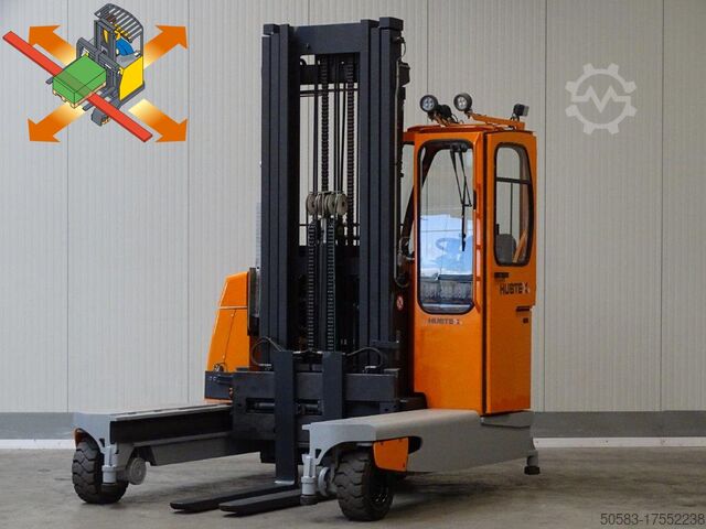 Four-way side loader Hubtex DQ45-G - TRIPLEX