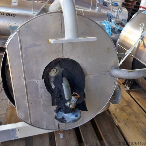 Alfa Laval 1.3 m² stainless steel spiral heat exchanger  