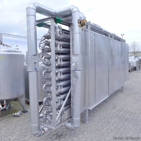 GUTH tubular pasteurizer/ tubular heater made of V4A  