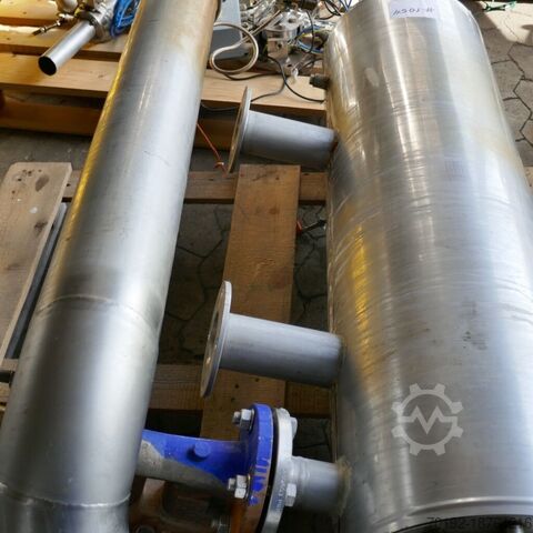 Insulated stainless steel heat exchanger  
