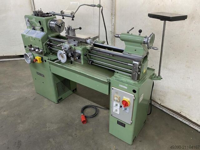 L + Z Drehmaschine, Mechanikerdrehmaschine, Drehbank WEILER Praktikant 800R