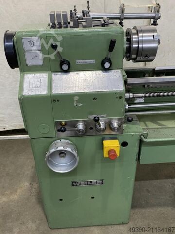 L + Z Drehmaschine, Mechanikerdrehmaschine, Drehbank WEILER Praktikant 800R
