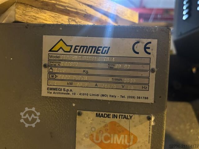 Double head saw Emmegi Classic Single TU/4