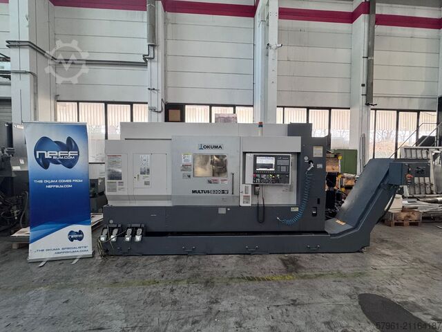 CNC-Dreh- und Fräszentrum Okuma Multus B300-W