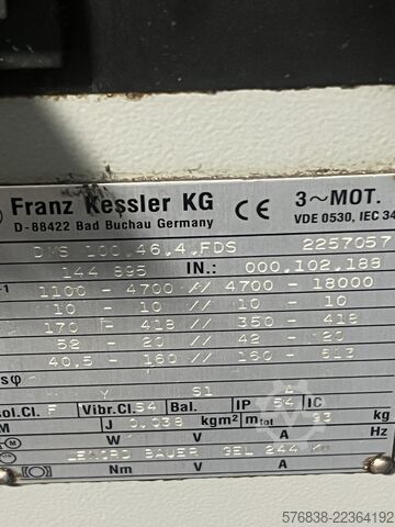 Vertical machining center Deckel Maho DMC 100 V-III