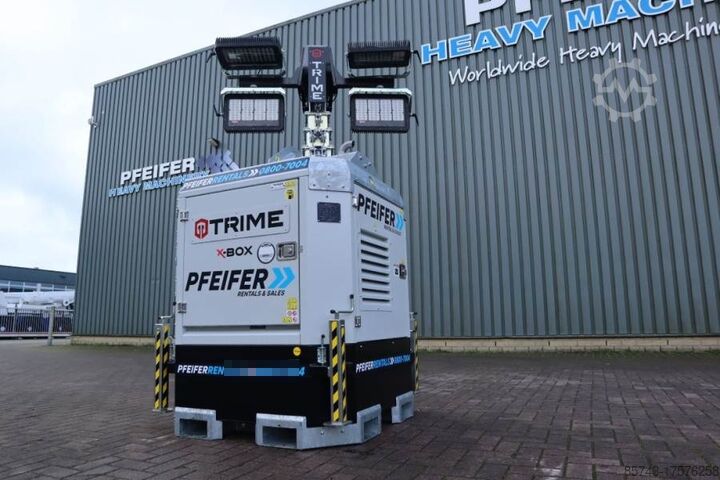 Light tower Trime X-BOX 4x320W Valid inspection, *Guarantee! H