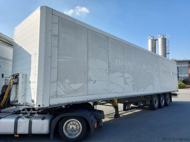 Box semitrailer SCHMITZ CARGOBULL SKO24 FP25 ISO Koffer-LIFT- verzinkt