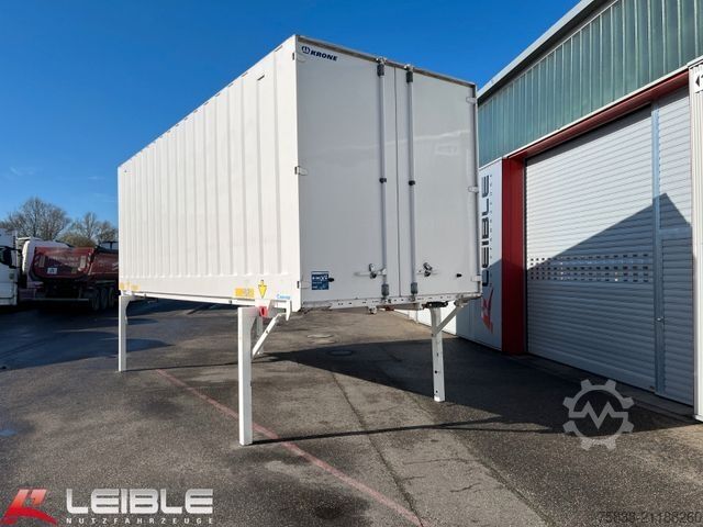 Swap body trailer KRONE WK 7.3 Stahl Koffer WAB *Lochwand/Dry Box*TOP*