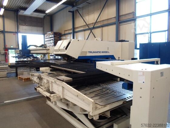 Laserstanzpresse TRUMPF Trumatic 6000-1600 inkl. Sheetmaster