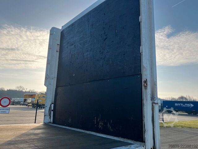 Swap body trailer KRONE Wechselbrücke Pritsche