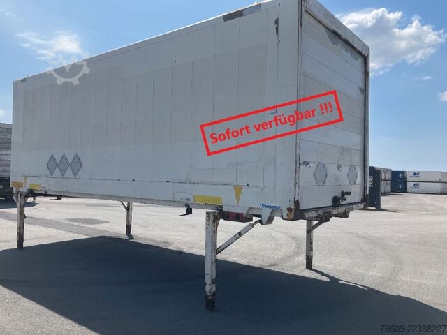 Swap body trailer KRONE Wechselbrücke Koffer