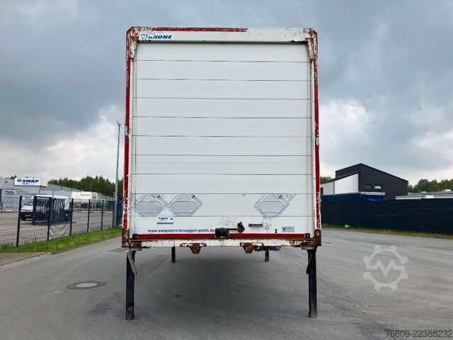 Swap body trailer KRONE Wechselbrücke Koffer