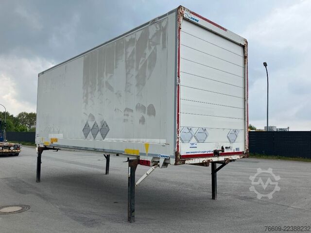 Swap body trailer KRONE Wechselbrücke Koffer