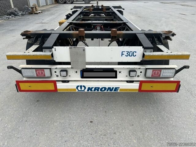 Swap chassis trailer KRONE 2 Achswechselfahrgestell, Typ: MAXI AZW 18 eL3B7