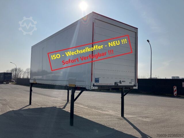 Swap body trailer KRONE Wechselbrücke Kühlaufbau