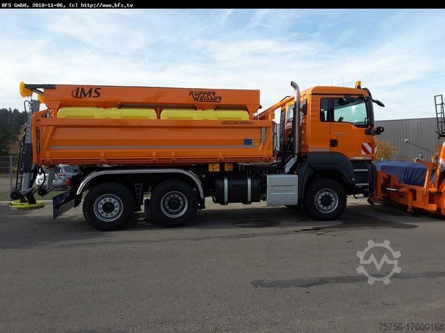 Tipper truck MAN TGS 28.500 6x4-4 BL 3-Seiten-Kipper, Bordmatik l