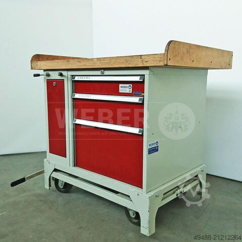 Werkbank mit Schraubstock LOKOMA Werkbank