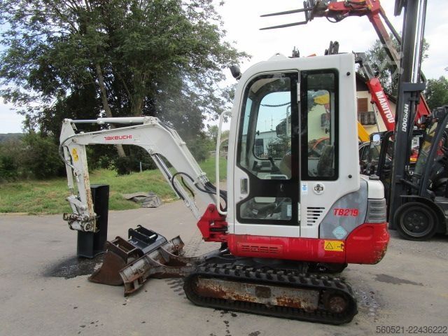 Minibagger Takeuchi TB 219 Powertilt + mech.Schnellwechsler + 3 Löffel