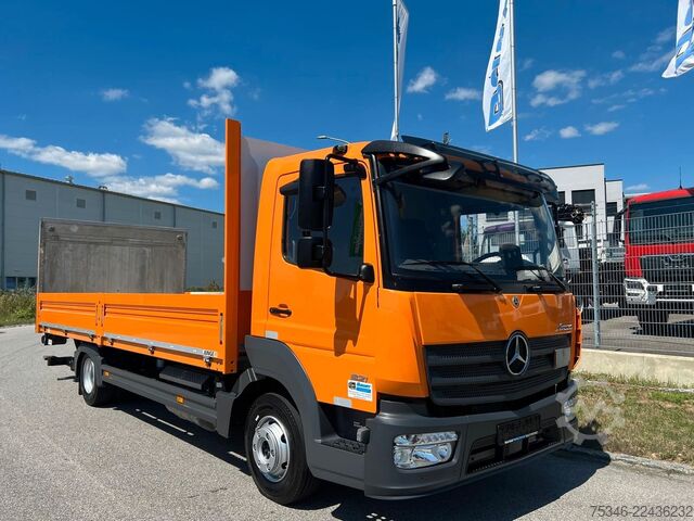 Sonderausbau-Transporter MERCEDES-BENZ Atego 821 L Pritsche6,10m/3 Sitze/Nur 70 tkm/Top