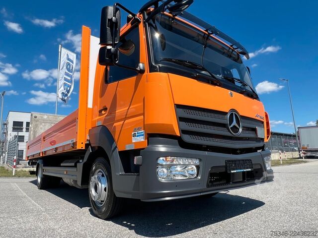 Sonderausbau-Transporter MERCEDES-BENZ Atego 821 L Pritsche6,10m/3 Sitze/Nur 70 tkm/Top