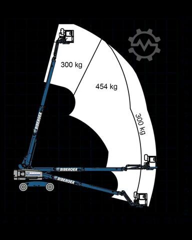 Telescopic boom Genie S45 XC
