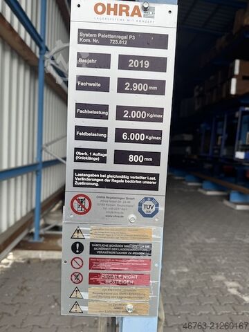 Cantilever rack OHRA Regalhalle