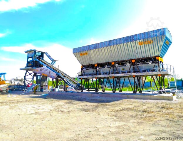 Betonmischanlage / Betonwerk FABO Concrete Batching Plant 120 m3 Concrete Batching Plant
