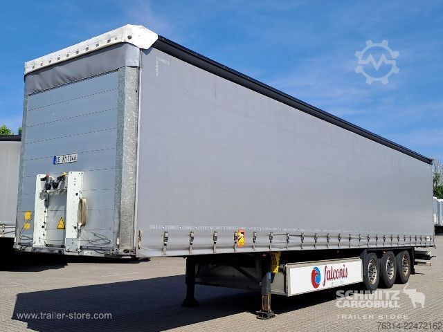Open semitrailer with tarp Schmitz Cargobull Curtainsider Standard Getränke