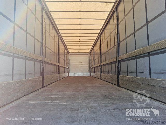 Open semitrailer with tarp Schmitz Cargobull Curtainsider Standard Getränke