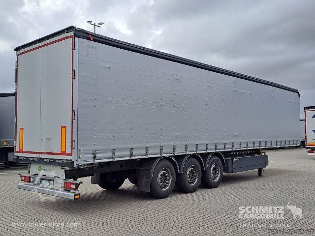 Auflieger mit Pritsche & Plane Berger Curtainsider Standard