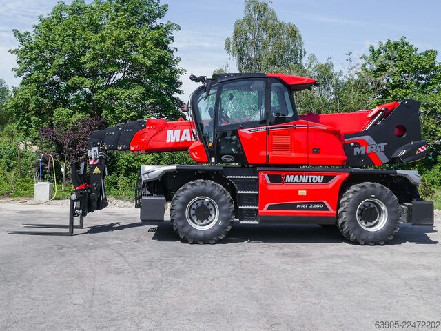 Rotating forklift Manitou MRT 2260