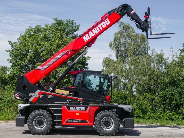 Rotating forklift Manitou MRT 2260