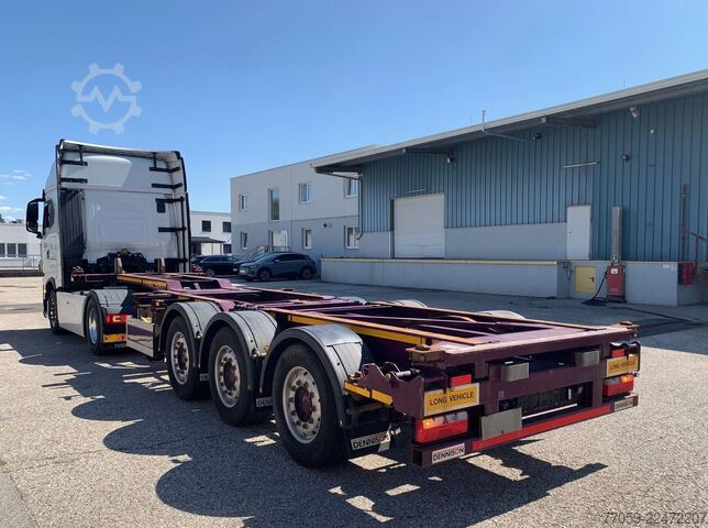 Swap body semitrailer DENNISON Extendable 1x20'/2x20' /1x40'  (( 6X ))