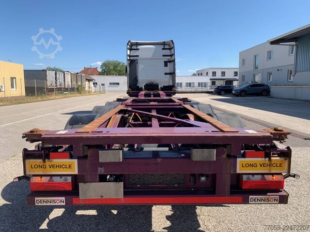 Swap body semitrailer DENNISON Extendable 1x20'/2x20' /1x40'  (( 6X ))