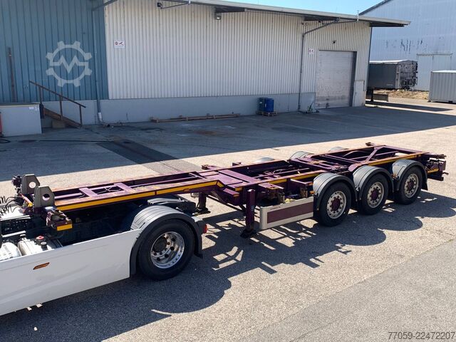 Swap body semitrailer DENNISON Extendable 1x20'/2x20' /1x40'  (( 6X ))
