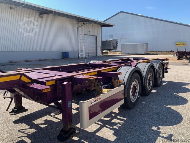 Swap body semitrailer DENNISON Extendable 1x20'/2x20' /1x40'  (( 6X ))