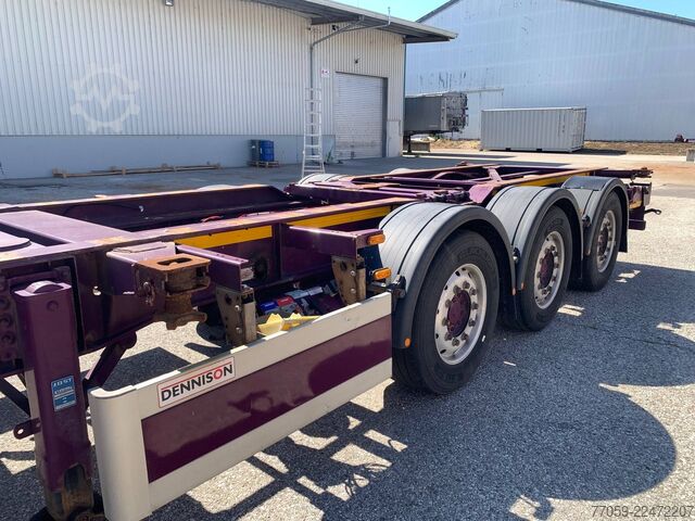 Swap body semitrailer DENNISON Extendable 1x20'/2x20' /1x40'  (( 6X ))