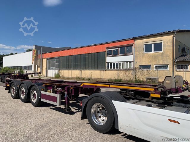 Swap body semitrailer DENNISON Extendable 1x20'/2x20' /1x40'  (( 6X ))
