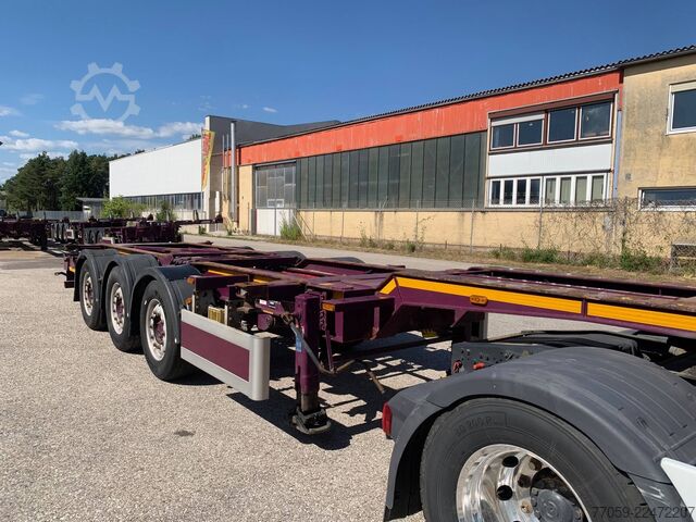 Swap body semitrailer DENNISON Extendable 1x20'/2x20' /1x40'  (( 6X ))