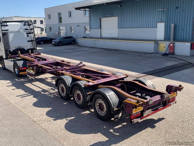 Swap body semitrailer DENNISON Extendable 1x20'/2x20' /1x40'  (( 6X ))