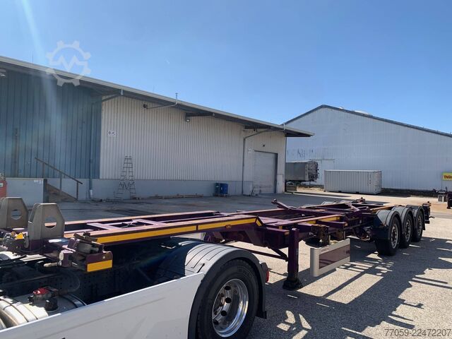 Swap body semitrailer DENNISON Extendable 1x20'/2x20' /1x40'  (( 6X ))