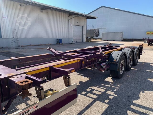 Swap body semitrailer DENNISON Extendable 1x20'/2x20' /1x40'  (( 6X ))