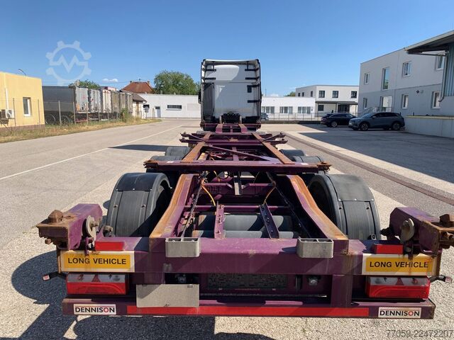 Swap body semitrailer DENNISON Extendable 1x20'/2x20' /1x40'  (( 6X ))