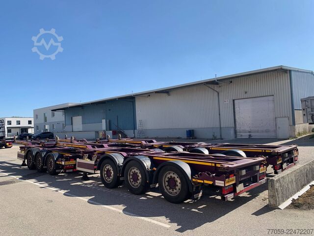 Swap body semitrailer DENNISON Extendable 1x20'/2x20' /1x40'  (( 6X ))